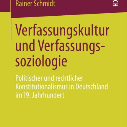 Verfassungskultur und Verfassungssoziologie: