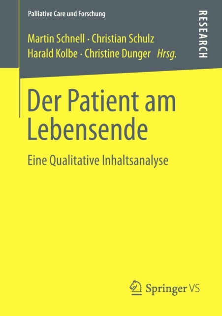 Der Patient am Lebensende: Eine Qualitative Inhaltsanalyse