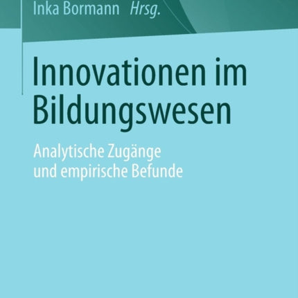 Innovationen im Bildungswesen: Analytische