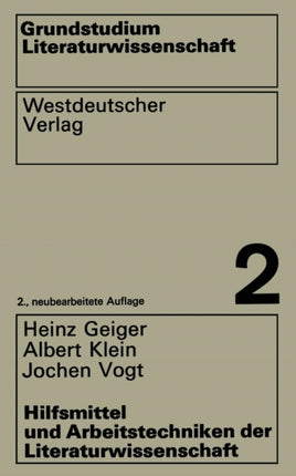 Hilfsmittel und Arbeitstechniken der