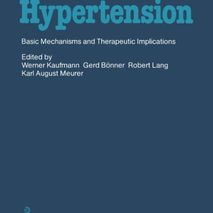 Primary Hypertension: Basic Mechanisms and Therapeutic Implications