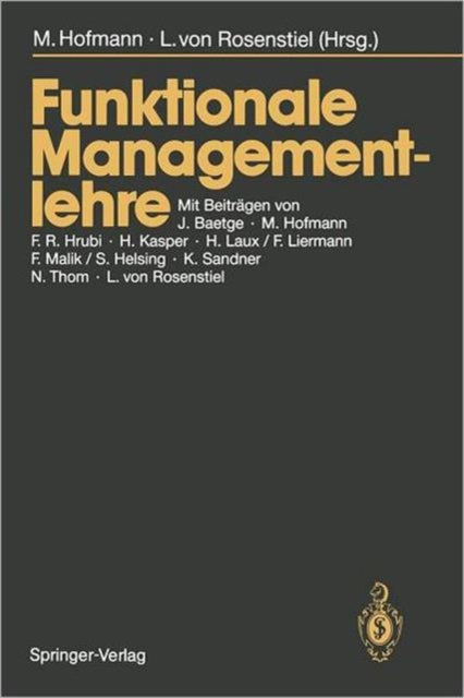 Funktionale Managementlehre