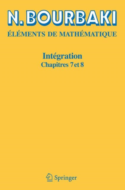 Intégration: Chapitres 7 à 8