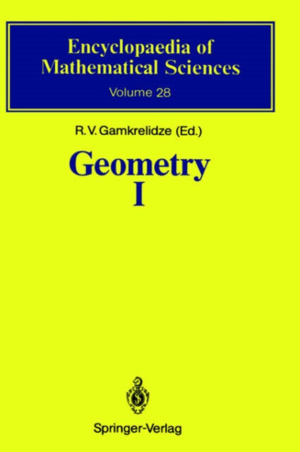 Geometry I: Basic Ideas and Concepts of