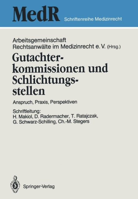 Gutachterkommissionen und Schlichtungsstellen: