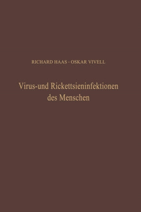 Virus- und Rickettsieninfektionen des Menschen