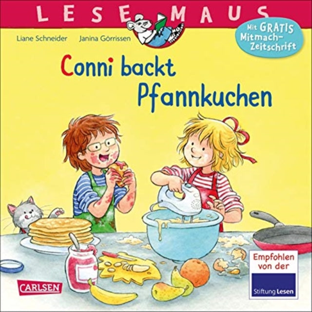 LESEMAUS 123 Conni backt Pfannkuchen