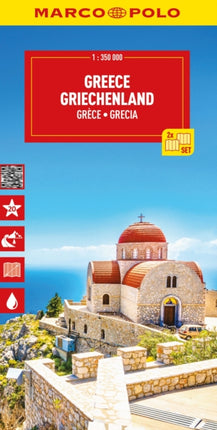 Greece  Islands Marco Polo Map