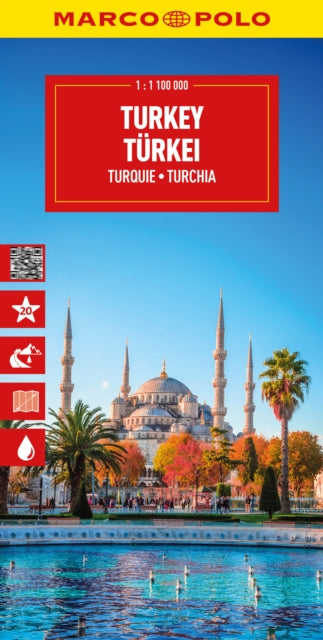 Turkey  TÃrkiye Marco Polo Map