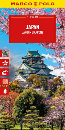 MARCO POLO Reisekarte Japan 111 Mio.