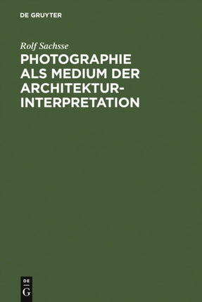 Photographie als Medium der