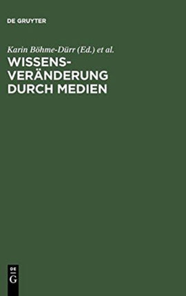 Wissensveränderung durch Medien