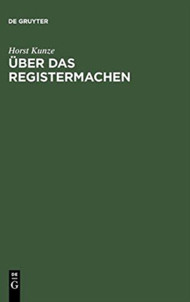 Über Das Registermachen