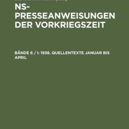 1938. Quellentexte