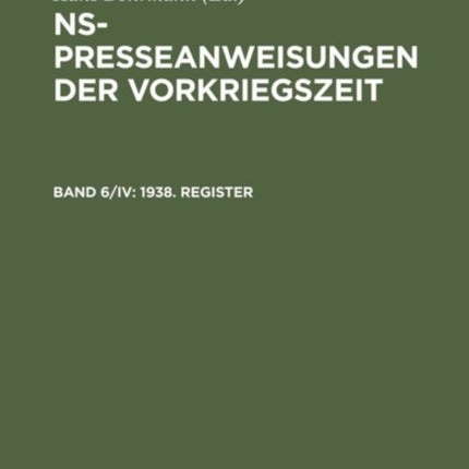 1938. Register