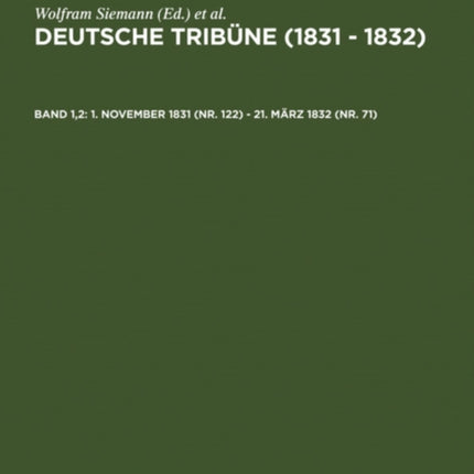 1. November 1831 (Nr. 122) - 21. März 1832 (Nr. 71)