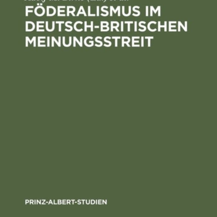 Föderalismus im deutsch-britischen Meinungsstreit