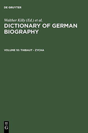 Thibaut  Zycha 10 Dictionary of German biography