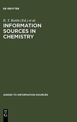 Information Sources in Chemistry