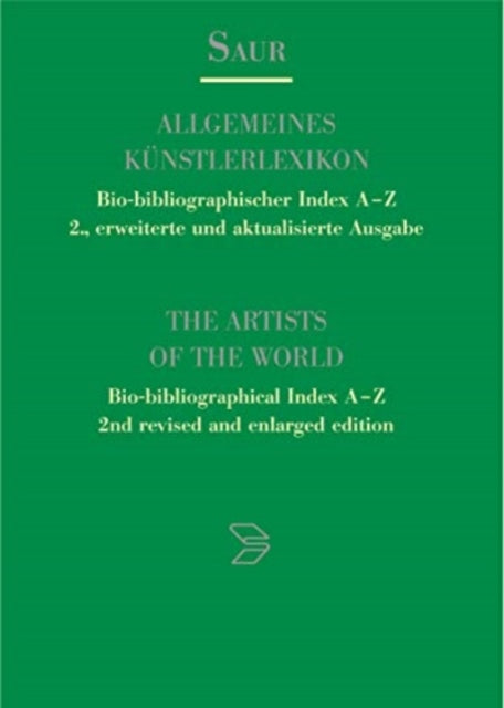 Allgemeines Kunstlerlexikon  Biobibliographischer Index AZThe Artists of the World  Biobibliographical Index AZ Schrade  Tribull Band 11