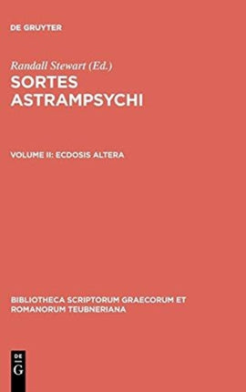 Sortes Astrampsychi II Ecd Al CB