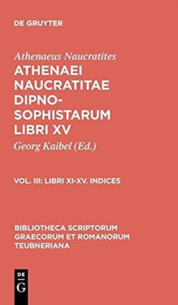 Libri XIXV Indices 1103 Bibliotheca Scriptorum