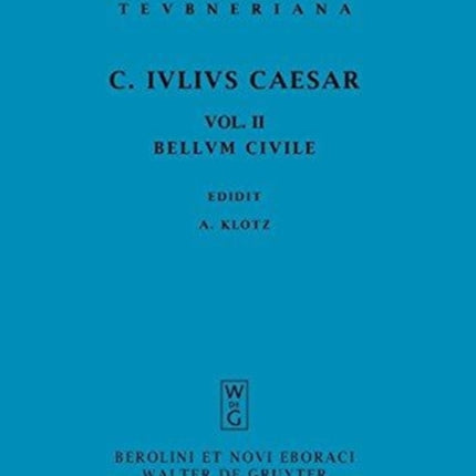 Commentarii Belli Civilis Bibliotheca Scriptorum