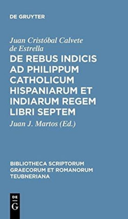 De rebus indicis ad Philippum Catholicum