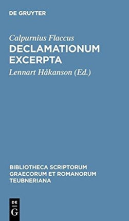 Declamationum Excerpta 1130 Bibliotheca