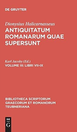 Libri VII IX Bibliotheca Scriptorum Graecorum Et