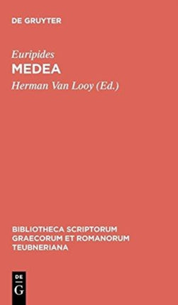 Medea Bibliotheca Scriptorum Graecorum Et Romanorum Teubneriana