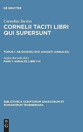 Cornelii Taciti Libri Qui Supersunt Pars 1