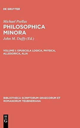 Opuscula Logica Physica Allegorica Alia 1955