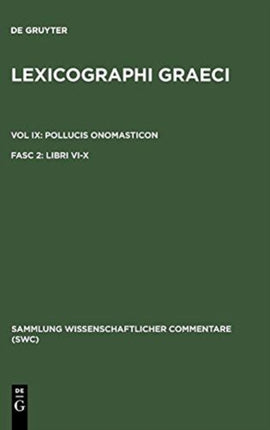 Lexicographi Graeci: Vol. IX: CB