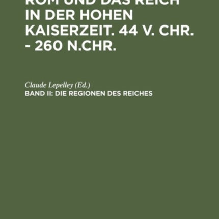 Die Regionen des Reiches