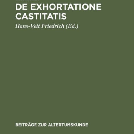 De exhortatione castitatis