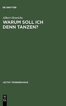 Warum soll ich denn tanzen?