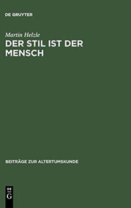 Der Stil ist der Mensch