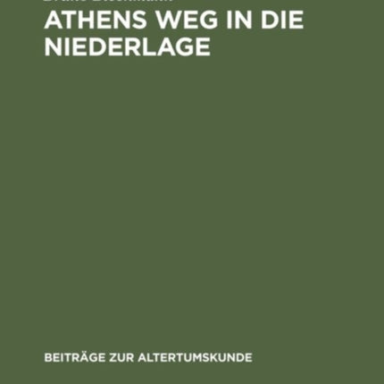 Athens Weg in Die Niederlage