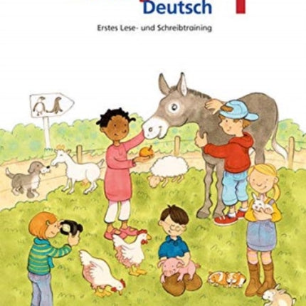 Das Ubungsheft Deutsch 1 Rechtschreib und Grammatiktraining fr Klasse 1 bis 4  Erstes Lese und Schreibtraining