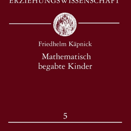 Mathematisch begabte Kinder: Modelle, empirische