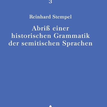 Abriß Einer Historischen Grammatik Der