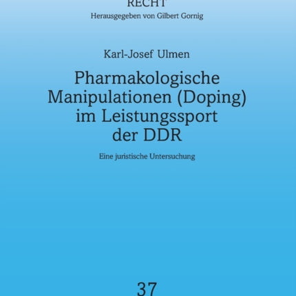 Pharmakologische Manipulationen (Doping) im