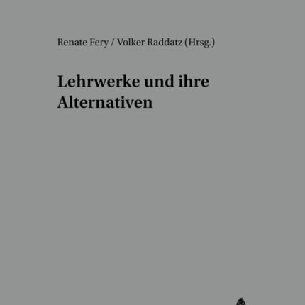 Lehrwerke Und Ihre Alternativen