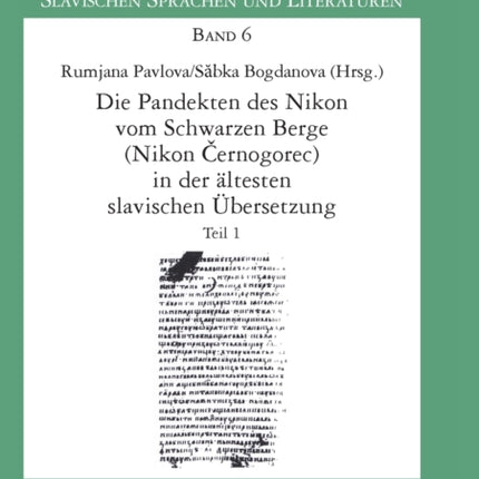 Die Pandekten des Nikon vom Schwarzen Berge