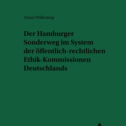 Der Hamburger Sonderweg Im System Der