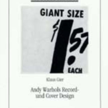 Andy Warhols Record- Und Cover Design: Studien