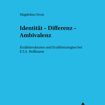 Identitaet, Differenz, Ambivalenz: