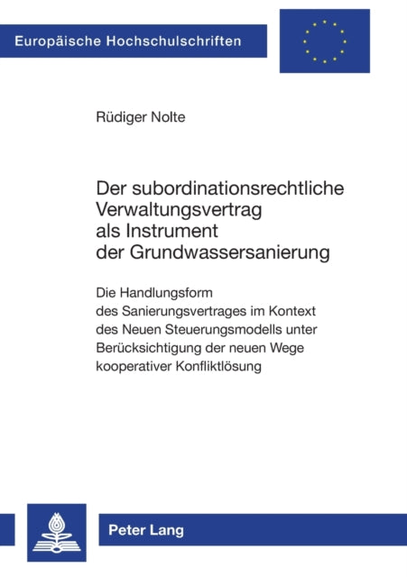 Der subordinationsrechtliche Verwaltungsvertrag