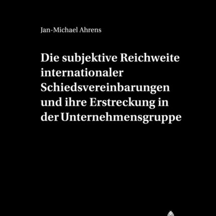Die Subjektive Reichweite Internationaler